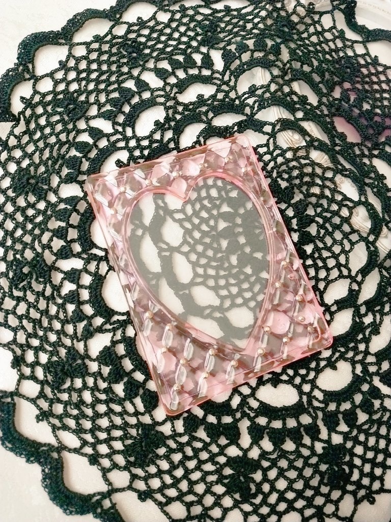 トレカケースデコ(泡ピンク)