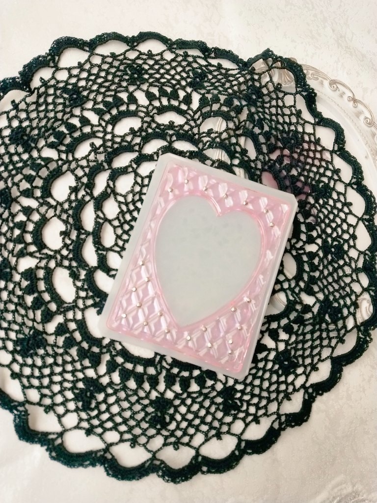 トレカケースデコ(泡ピンク)