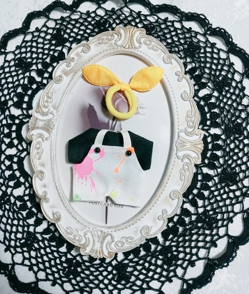 10cm ぬい服 サロペット3点セット