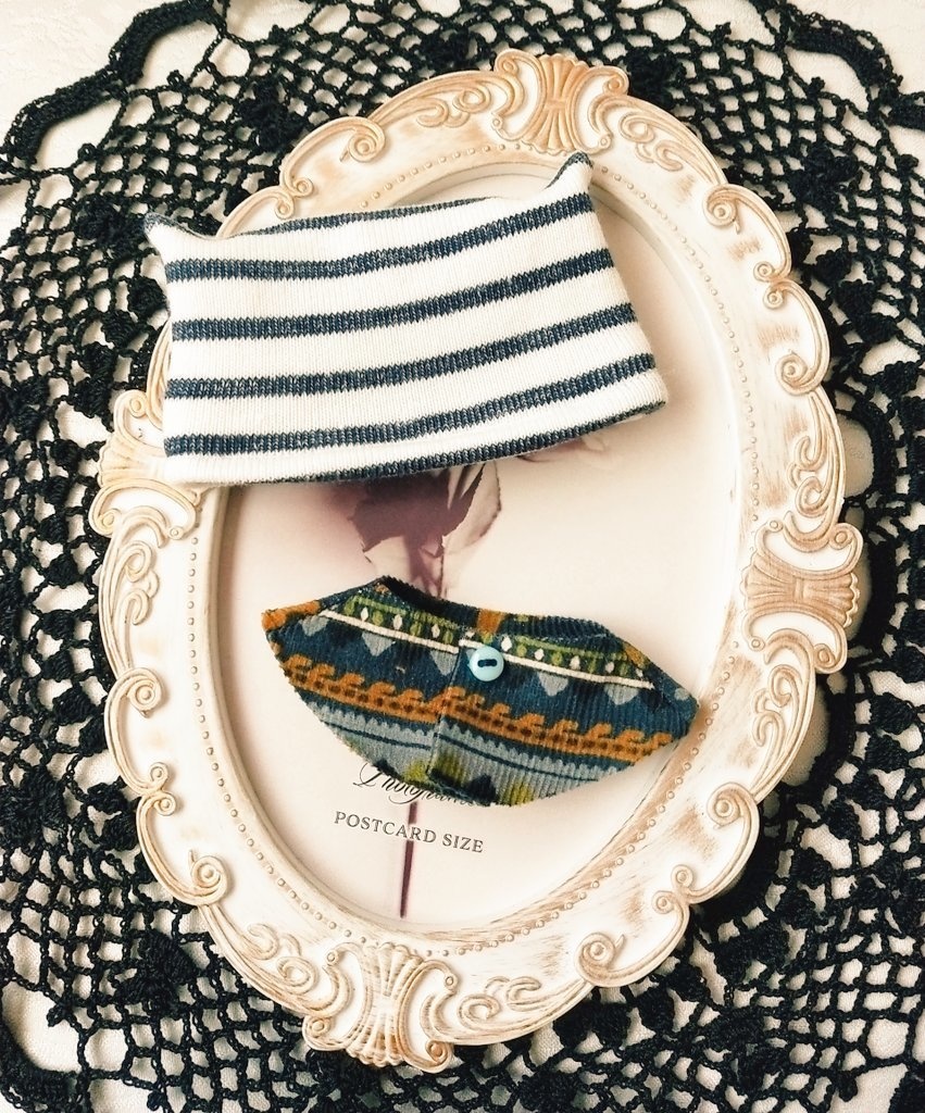 10cmぬい服 ポンチョ+帽子セット