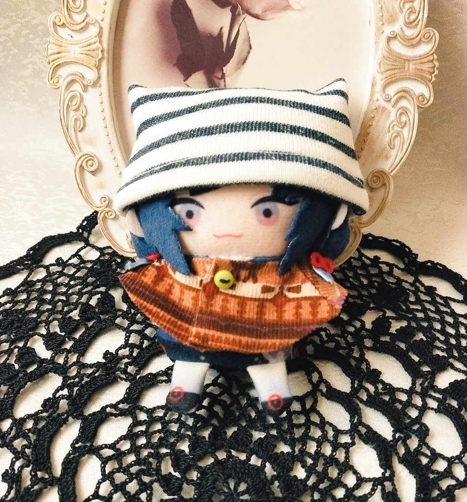 10cmぬい服 ポンチョ+帽子セット