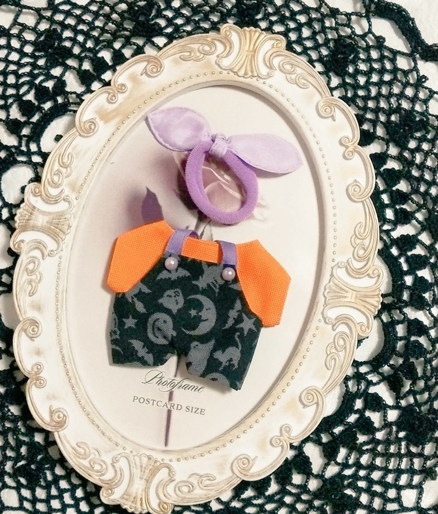 ハロウィン柄サロペット3点セット