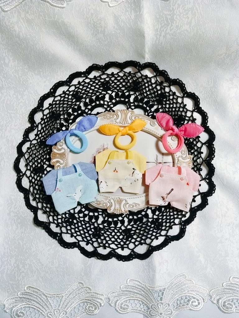 カラーシマエナガサロペット3点セット