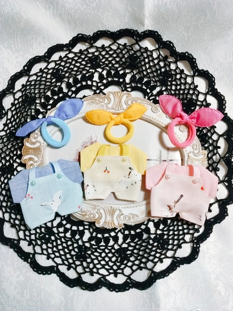 カラーシマエナガサロペット3点セット