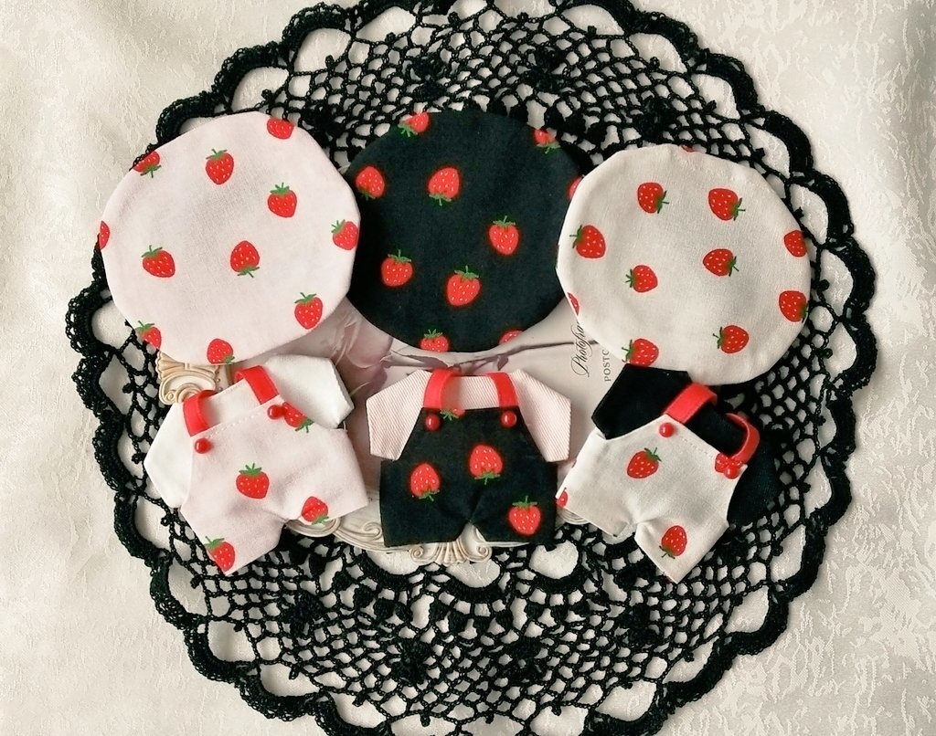 イチゴサロペット3点セット