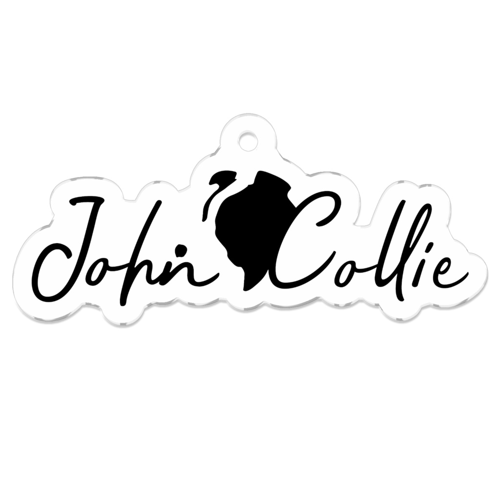 JohnCollie　ロゴキーホルダー