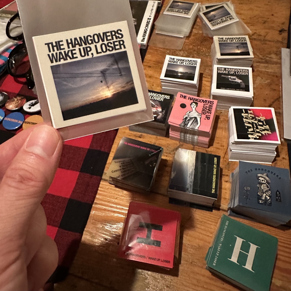 THE HANGOVERS "WAKE UP, LOSER"ステッカーセット