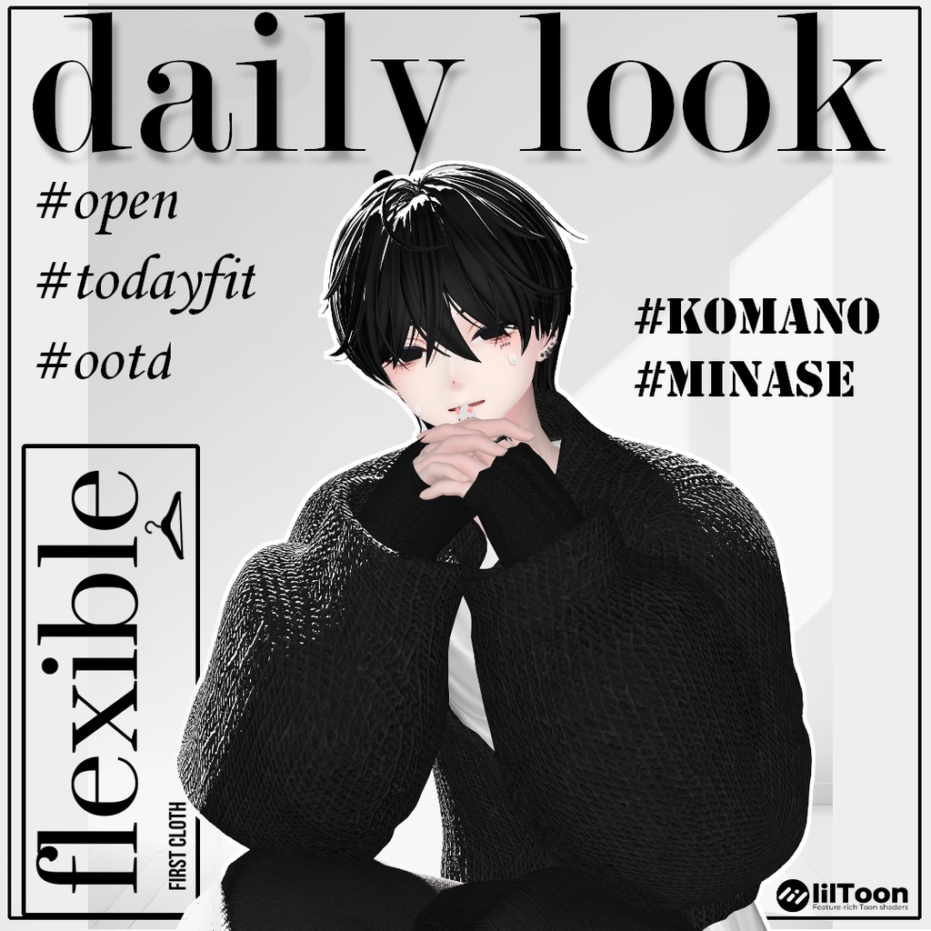 free]【2アバター対応】 Daily look!✨/水瀬(Minase) / 狛乃