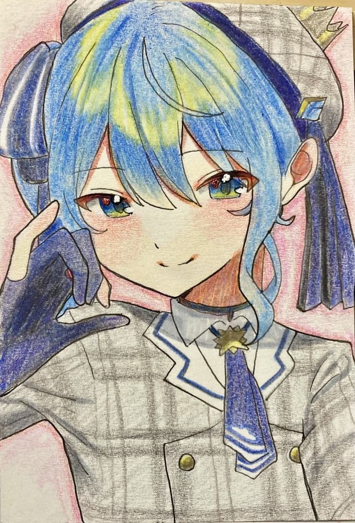 【ポストカード原画】 星街すいせい ホロライブ