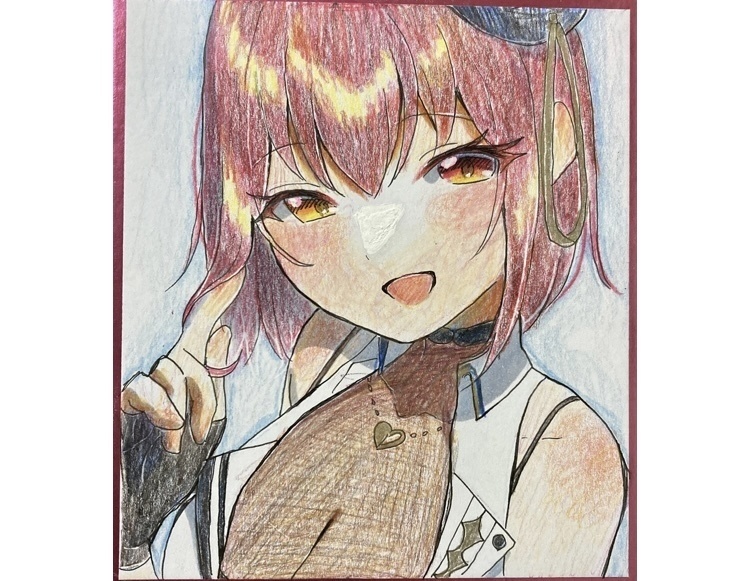 【小色紙】 宝鐘マリン ホロライブ