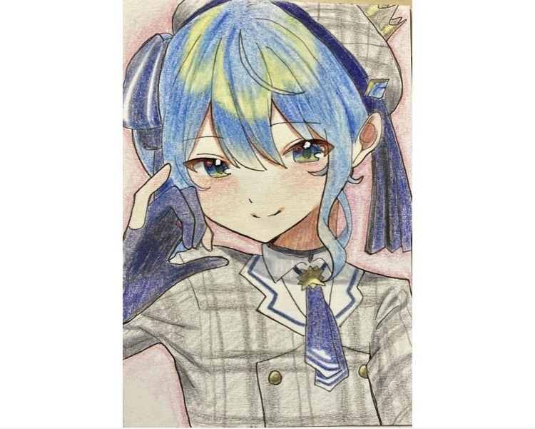 【原画ポストカード】 星街すいせい ホロライブ