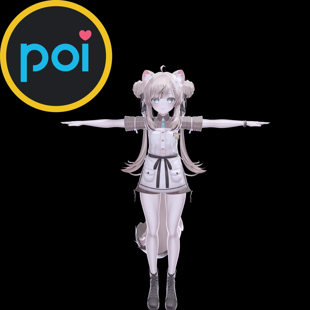 poiyomi material 白改変用