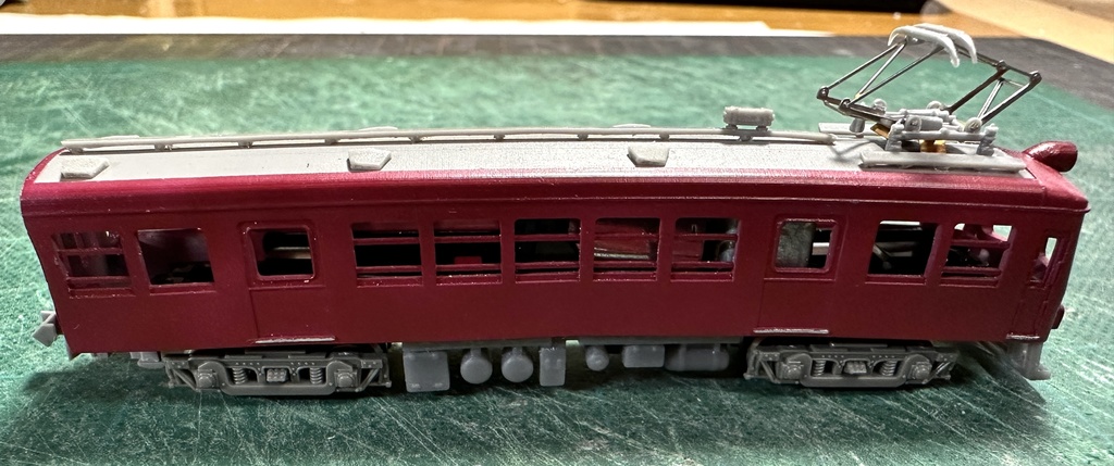 1/150 Nゲージ 近畿の400形タイプ2両 床板付ベースキット