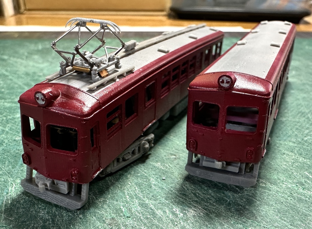 1/150 Nゲージ 近畿の400形タイプ2両 床板付ベースキット