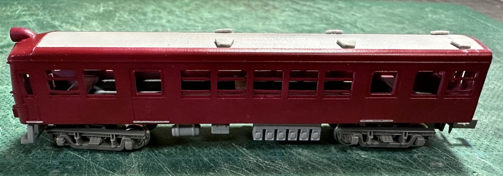 1/150 Nゲージ 近畿の400形タイプ2両 床板付ベースキット