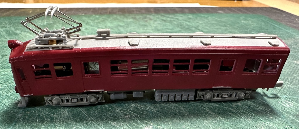 1/150 Nゲージ 近畿の400形タイプ2両 床板付ベースキット