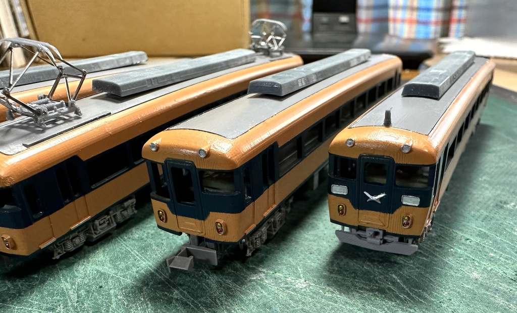 1/150 Nゲージ 近畿の10400形更新後タイプ 床板付ベースキット版