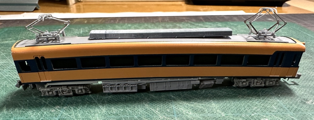 1/150 Nゲージ 近畿の10400形更新後タイプ 床板付ベースキット版