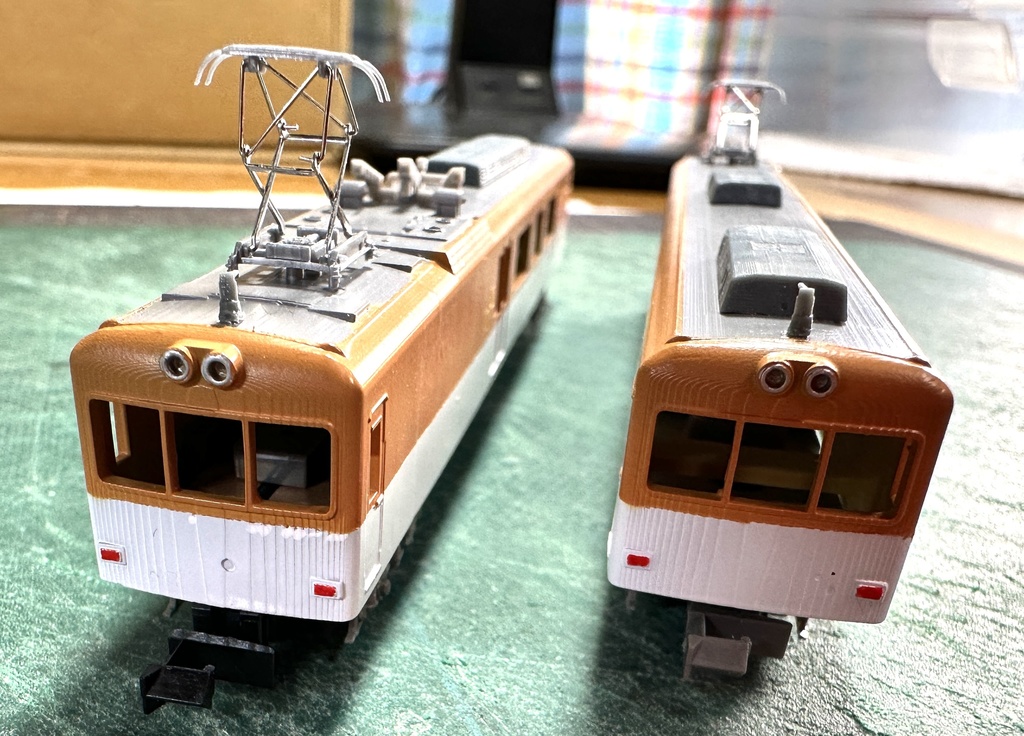 1/150 Nゲージ 24形近畿の電気計測車 床板付ベースキット版