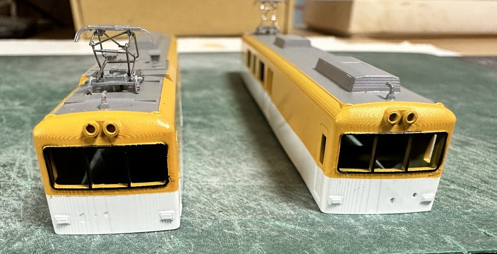 1/150 Nゲージ 24形近畿の電気計測車 床板付ベースキット版