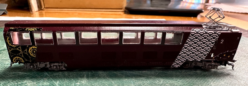 1/150 Nゲージ 近畿の団体専用列車 更新後タイプ 床板付ベースキット版