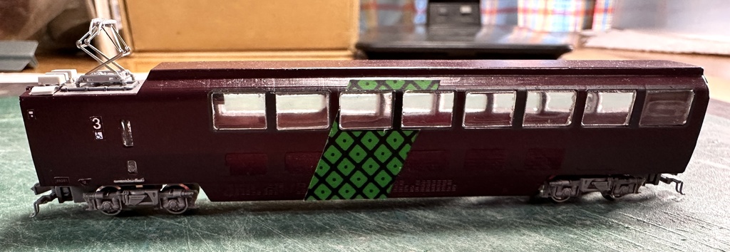 1/150 Nゲージ 近畿の団体専用列車 更新後タイプ 床板付ベースキット版