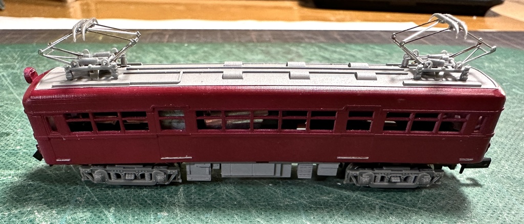 1/150 Nゲージ 近畿地方の旧600系 モ616