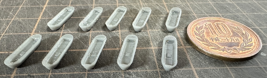 1/700 上陸用舟艇 小発 10個入り