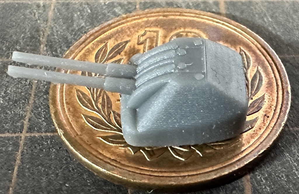 1/700 長15.5㎝連装高角砲(架空)4個入り