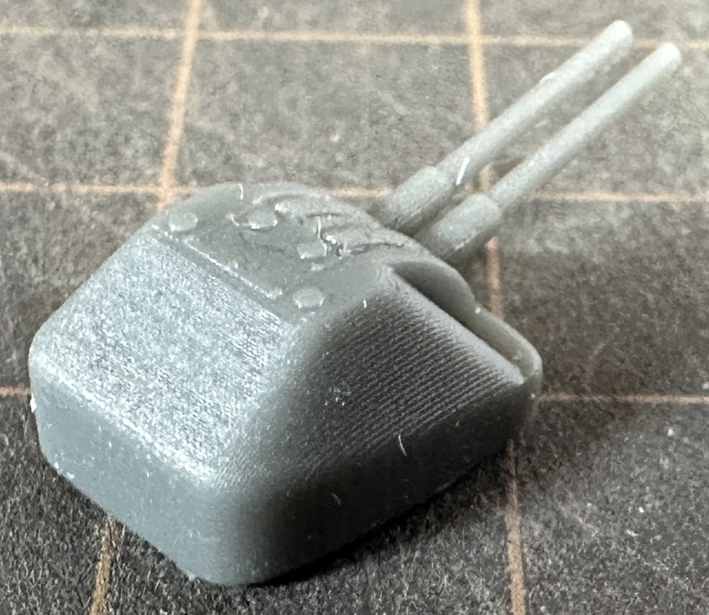 1/700 長15.5㎝連装高角砲(架空)4個入り