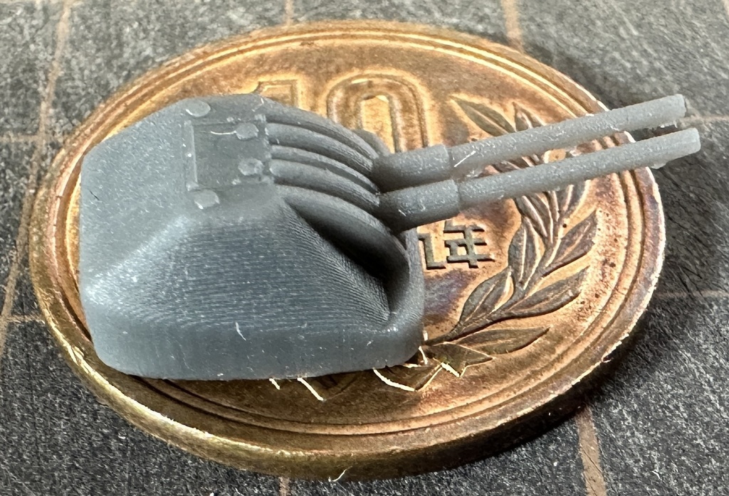 1/700 長15.5㎝連装高角砲(架空)4個入り