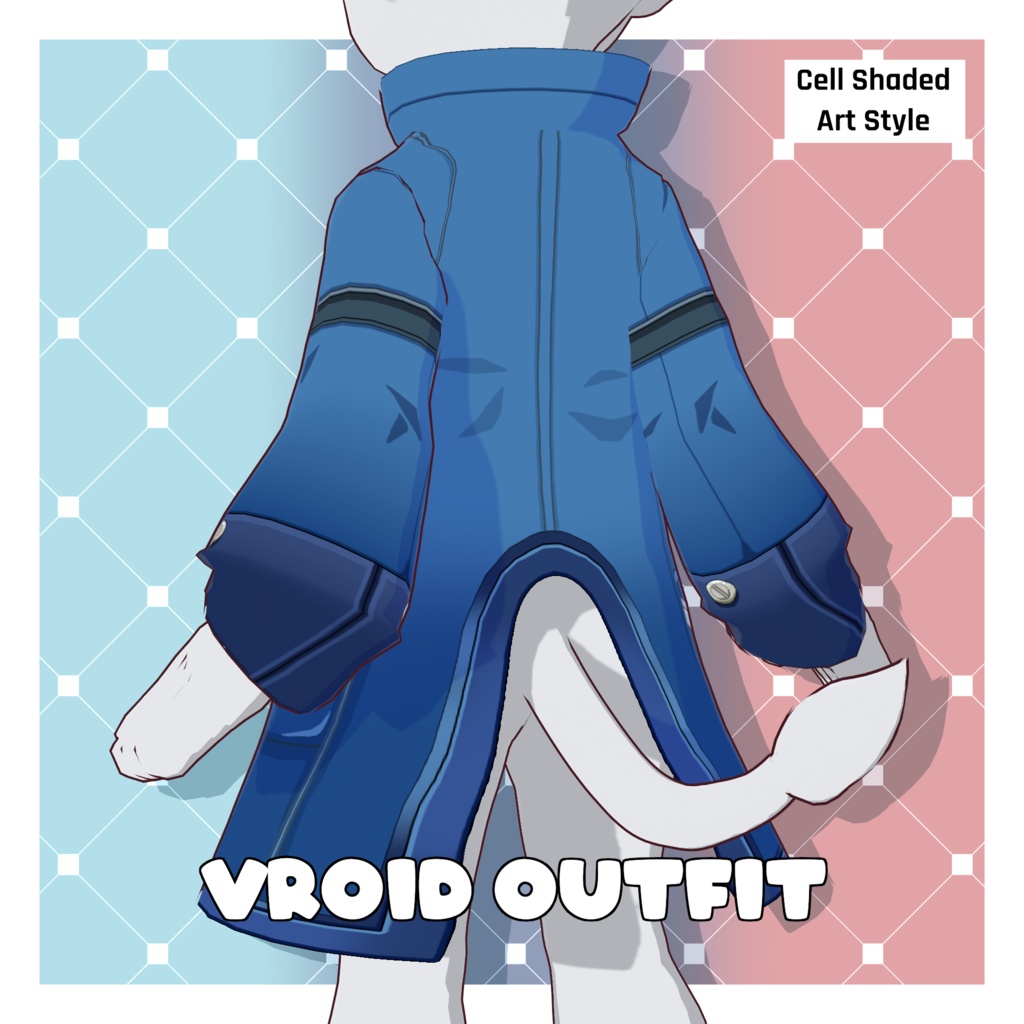 メルシーヌジャケット – 原神風【VRoid】 (Melusine Jackets – Genshin-style)