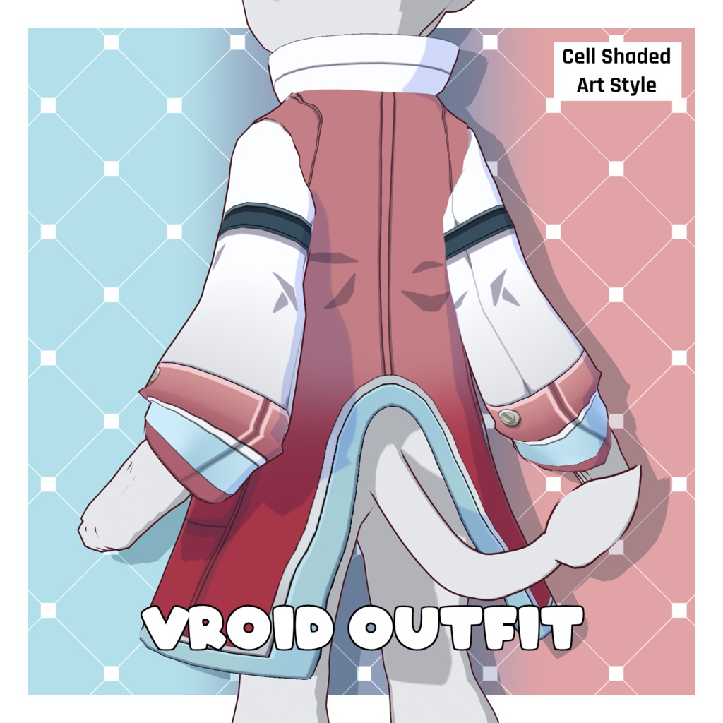 メルシーヌジャケット – 原神風【VRoid】 (Melusine Jackets – Genshin-style)