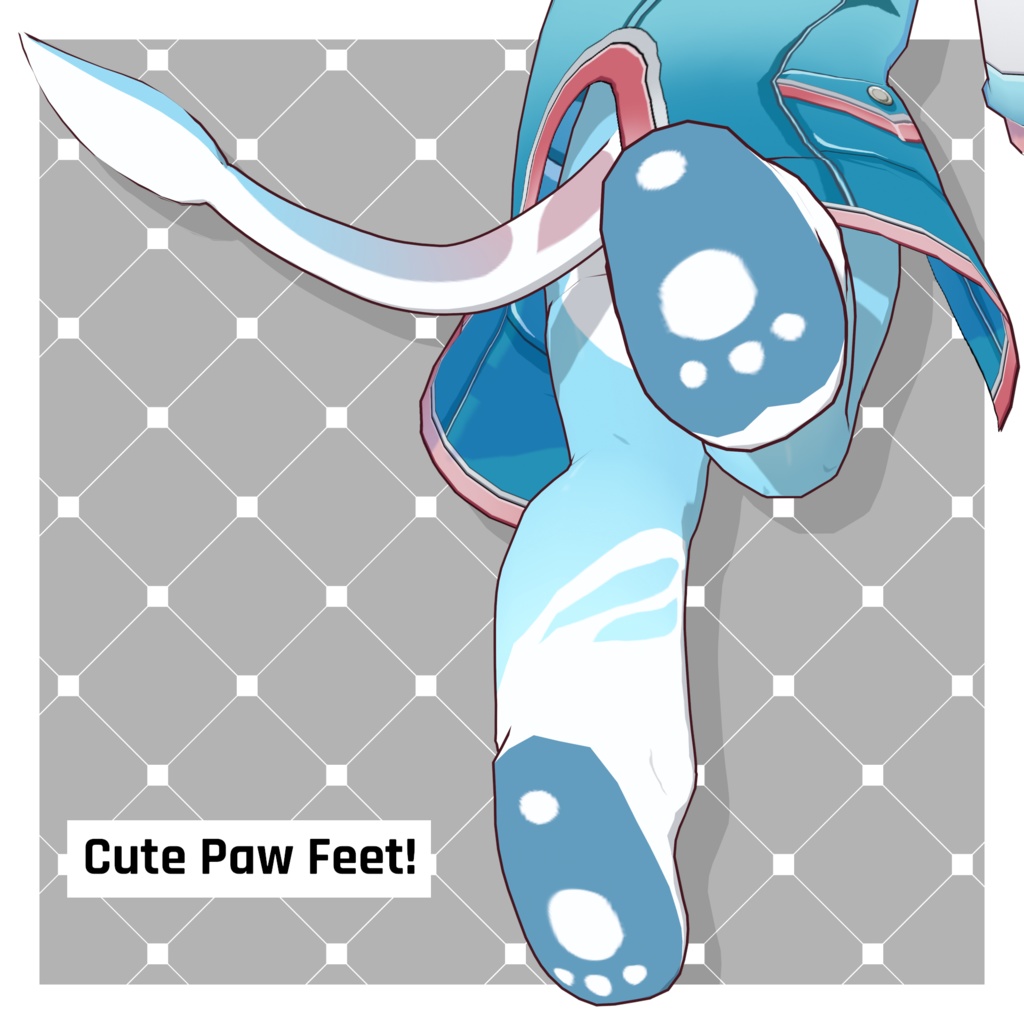 メルシーヌ – 原神風【カスタマイズ可能】【VRoid】 (Melusine – Genshin-style)