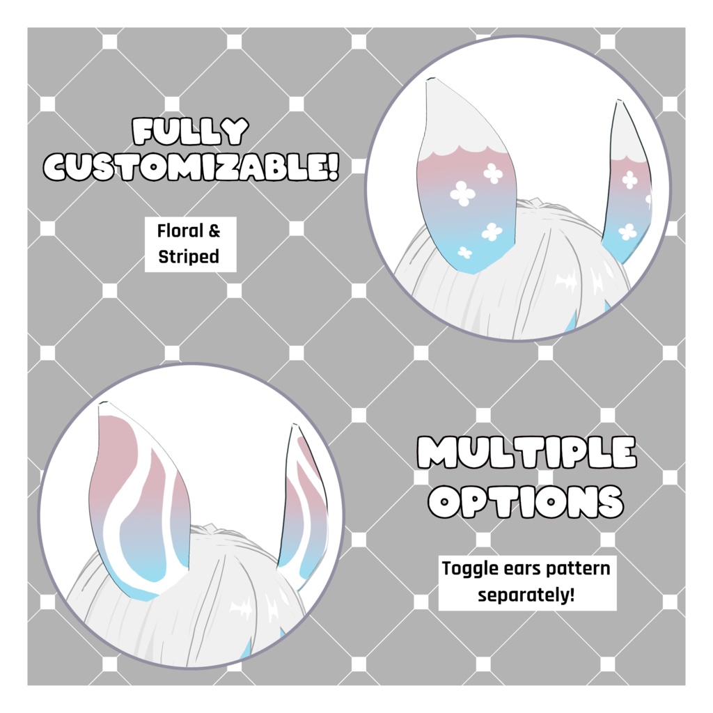 メルシーヌ – 原神風【カスタマイズ可能】【VRoid】 (Melusine – Genshin-style)