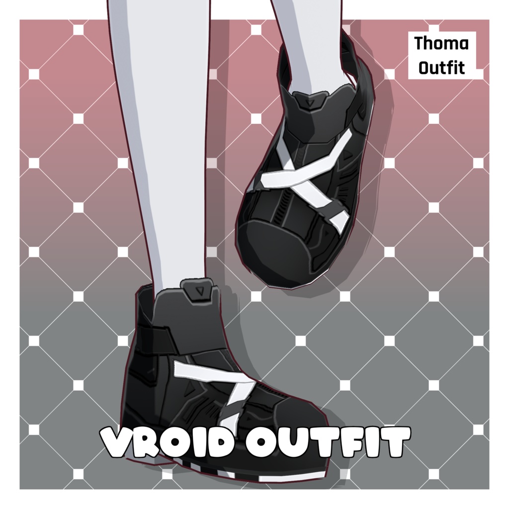 トーマコスプレ衣装【VRoid】 (Thoma Cosplay Outfit)