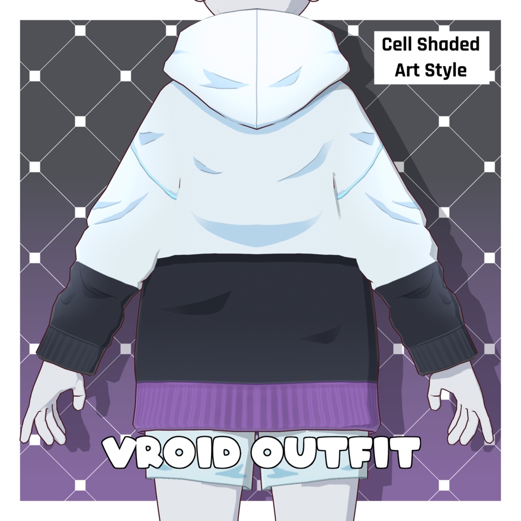 ロケット団フーディ 【VRoid】 (Team Rocket Hoodie)