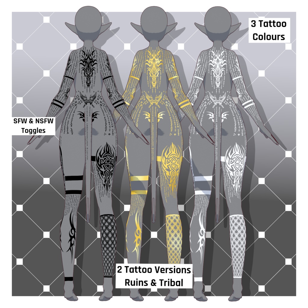 デーモン – ゴブリングリーン【カスタマイズ可能】【VRoid】 (Demon – Goblin Green)