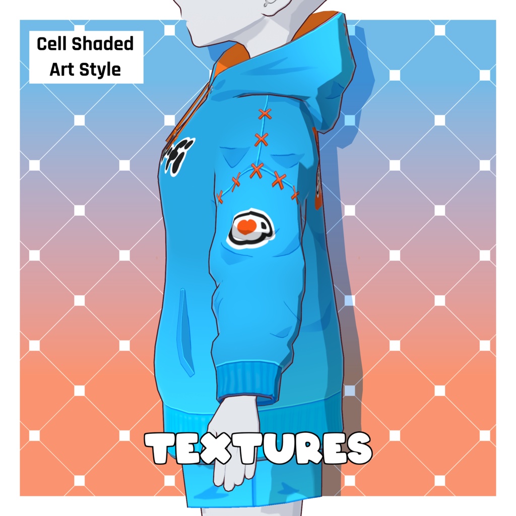 Ko-Fiサポーターフーディ【VRoid】 (Ko-Fi Supporter Hoodie)