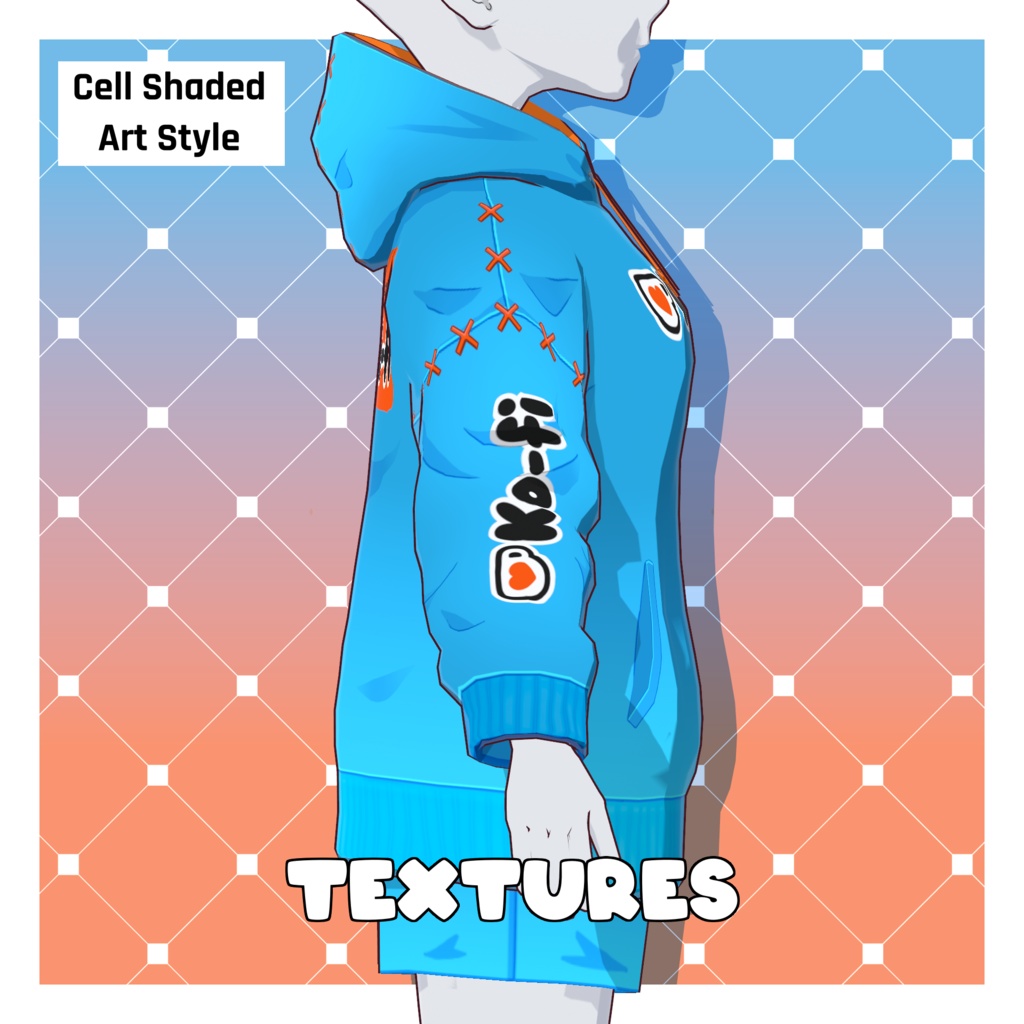 Ko-Fiサポーターフーディ【VRoid】 (Ko-Fi Supporter Hoodie)