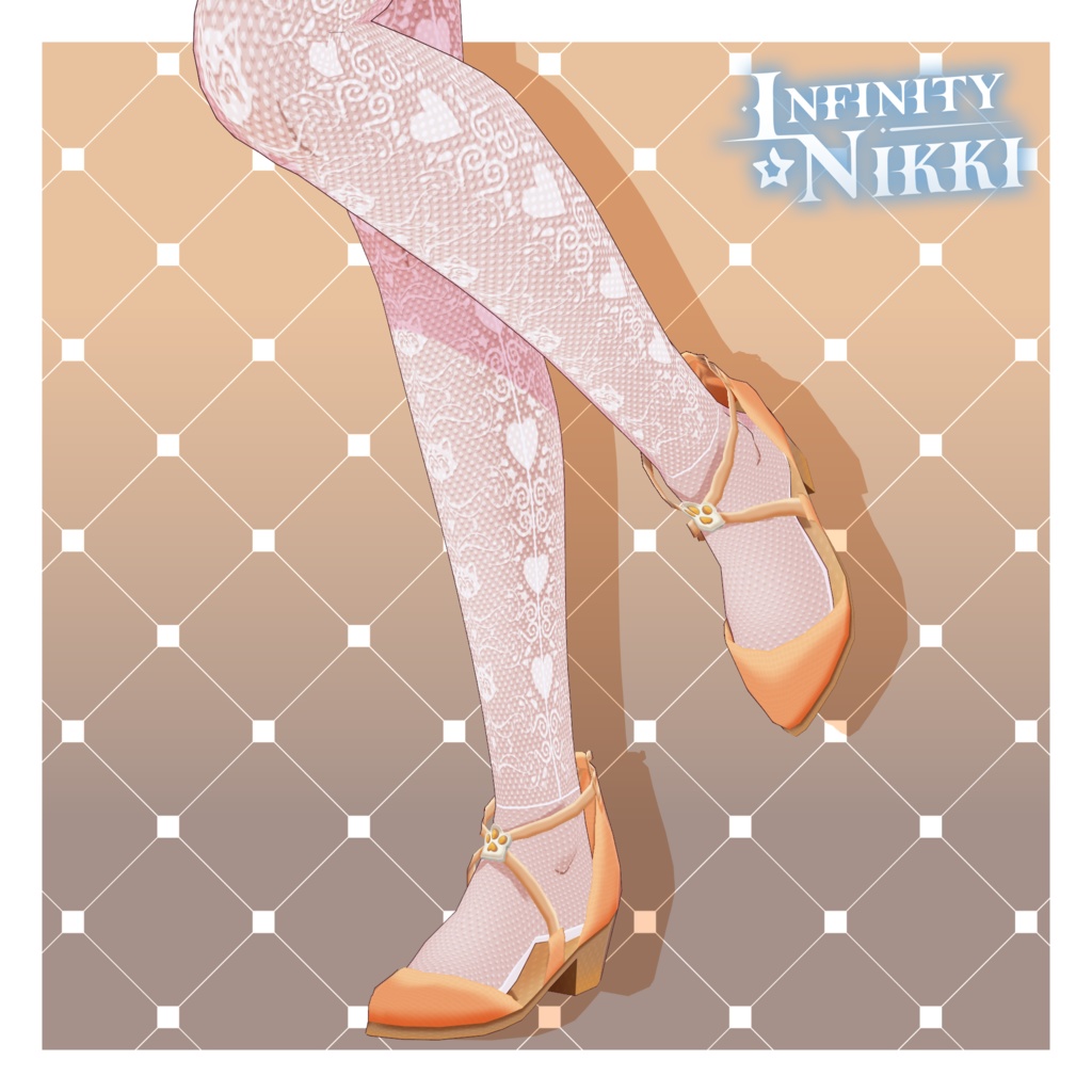 インフィニティニッキ衣装 – ビブクーンの世界【VRoid】 (Infinity Nikki Outfit – Bibcoon Realm)