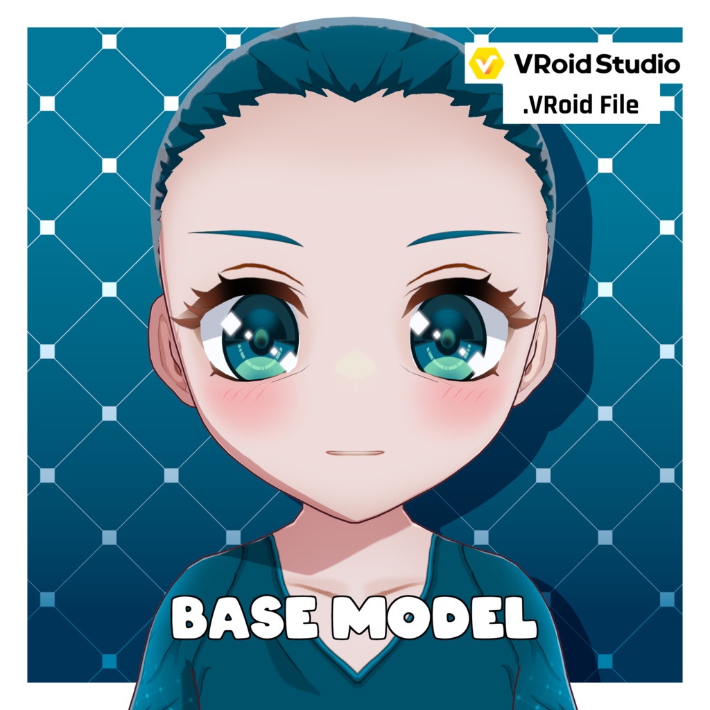 アニメ体型プリセット – チビ少女【VRoid】 (Anime Base – Girl Chibi) - Realm of the Fish ...