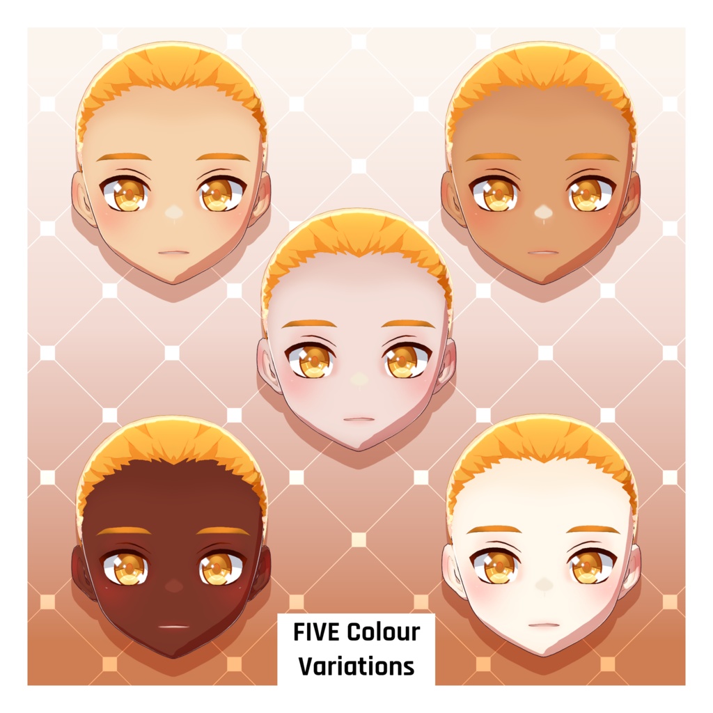 アニメ体型プリセット – チビ少年【VRoid】 (Anime Base – Boy Chibi)