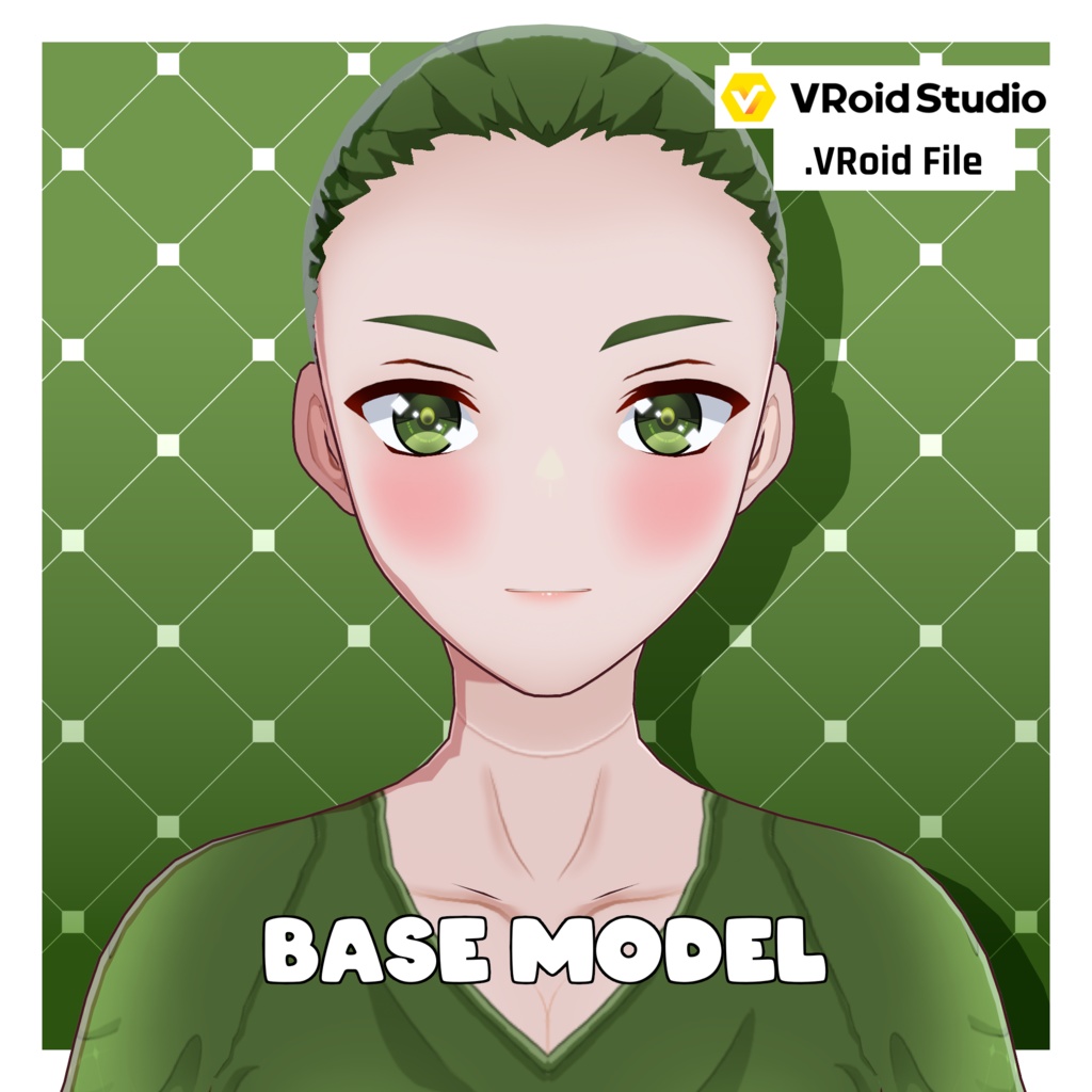 アニメ体型プリセット – ティーンボーイ【VRoid】 (Anime Base – Teen Boy)