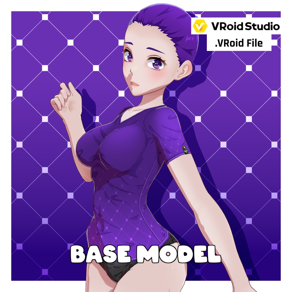 Anime Base - Woman - Curvy [VRoid Preset/プリセット]