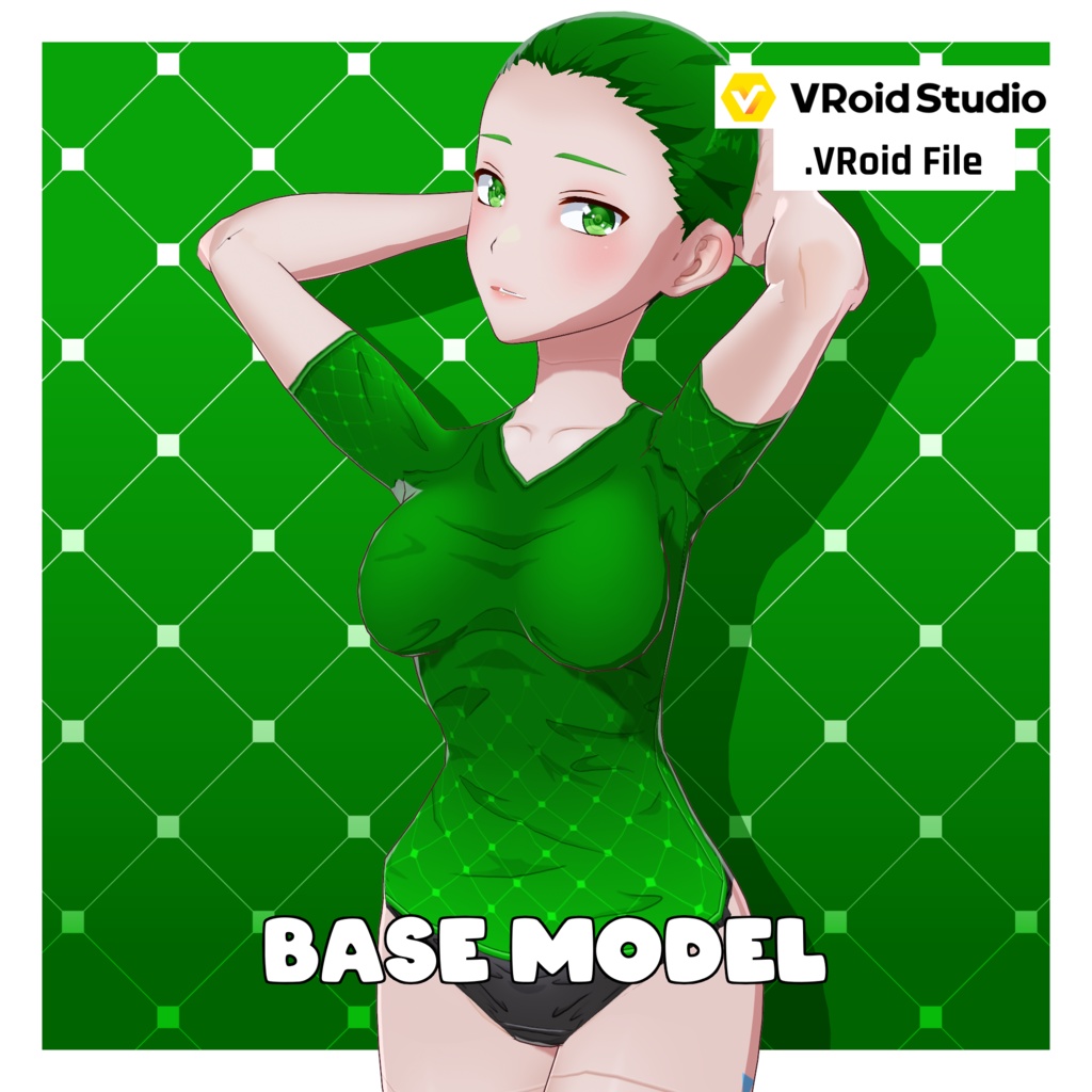 Anime Base - Woman - Adult [VRoid Preset/プリセット]