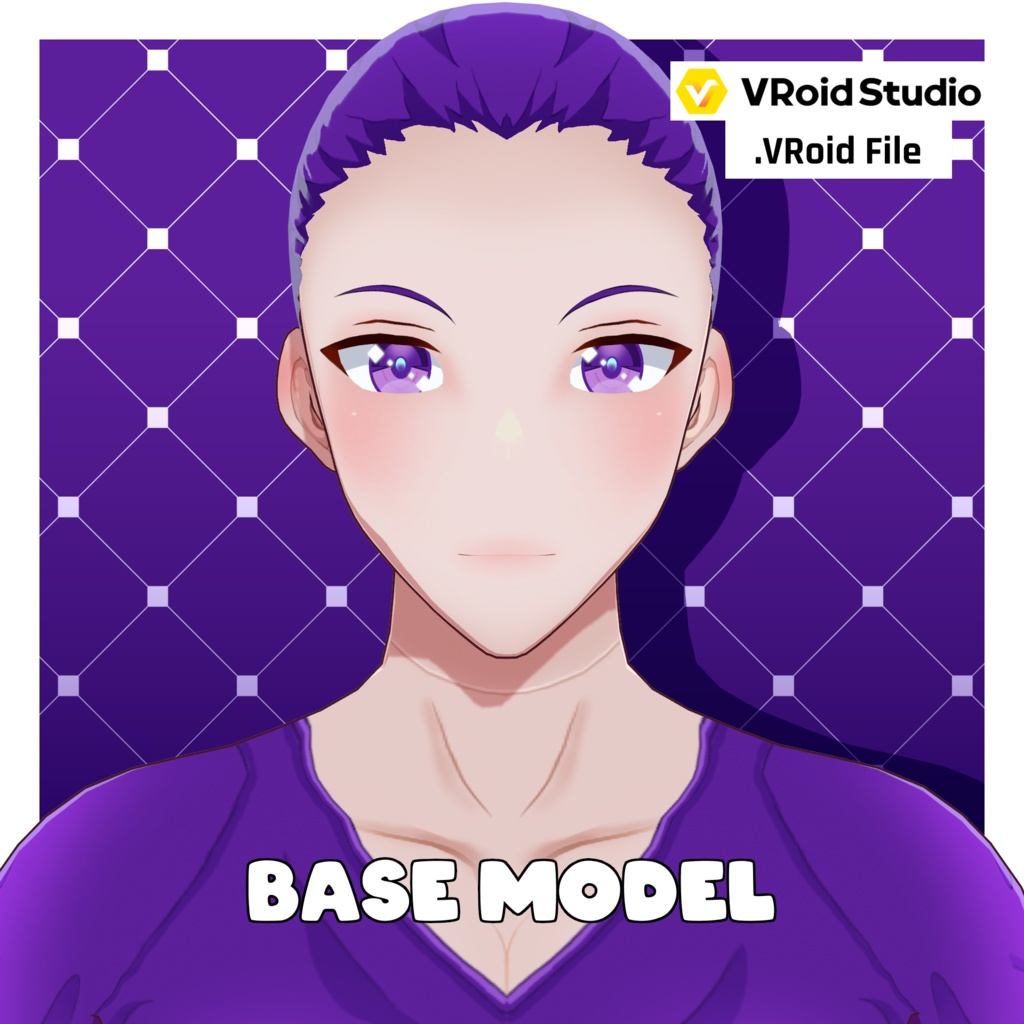 アニメ体型プリセット – 背の高い男性【VRoid】 (Anime Base – Man Tall)