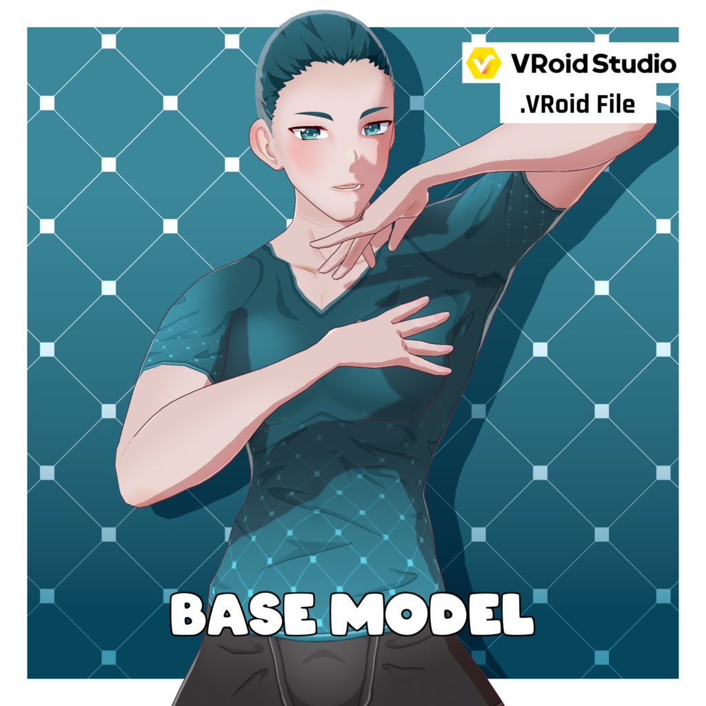 Anime Base - Man - Handsome [VRoid Preset/プリセット]