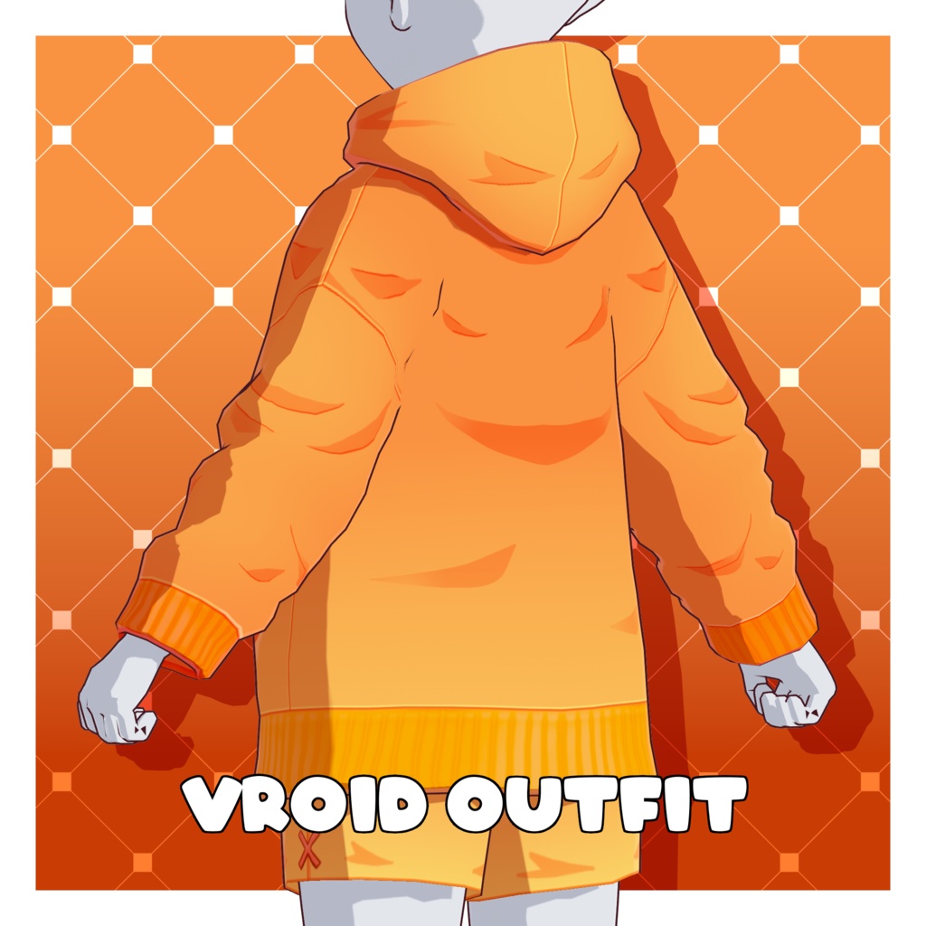 フーディセット – ポケモン【VRoid】 (Hoodie Set – Pokémon)