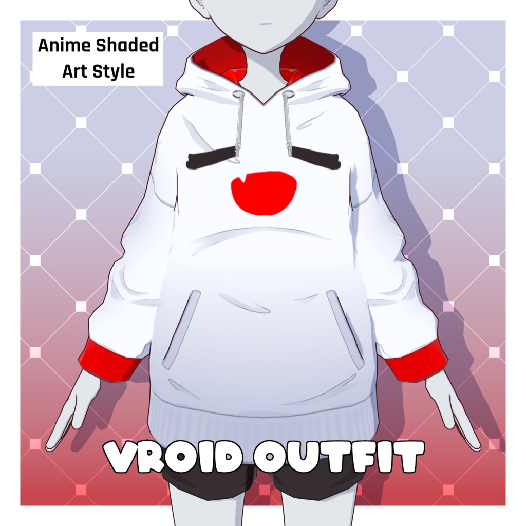 Hu Tao Hoodie - Genshin Impact [VRoid Outfit/衣装]